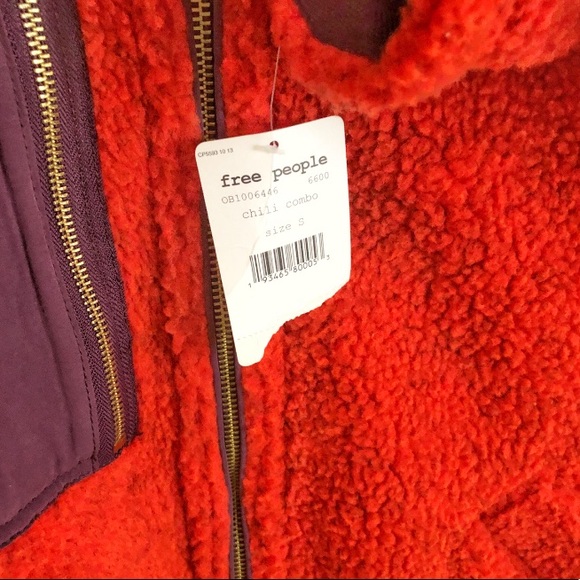 Free People Rivington Sherpa Bomber Jacket
